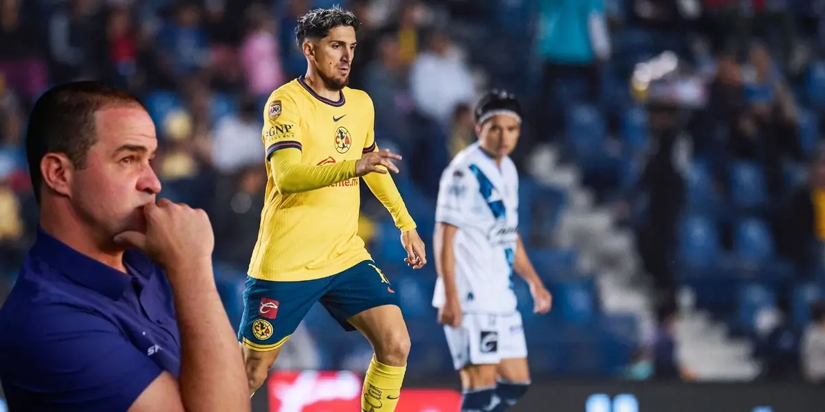 Diego Valdés ante Puebla (foto: Club América) 