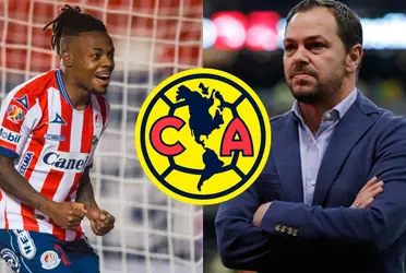 El América disputa un duelo importante en la cancha del Estadio Azteca ante el Atlético de San Luis.