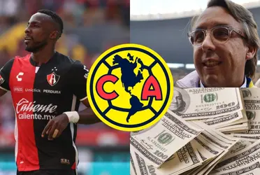 El América y Azcárraga podría romper el mercado con el fichaje de Julián Quiñones