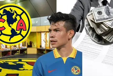 El Chucky Lozano tendría un salario increíble al arribar con las Águilas del América