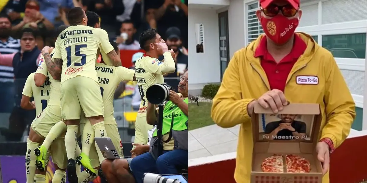 El delantero del América que vacunaba a Chivas en clásicos ahora vende pizza