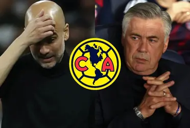 El entrenador Pep Guardiola ninguneó al América, así le respondió Carlo Ancelotti