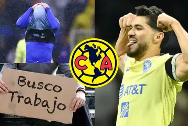 El ex jugador del América que prefirió jugar con Cruz Azul y ahora se queda sin equipo 