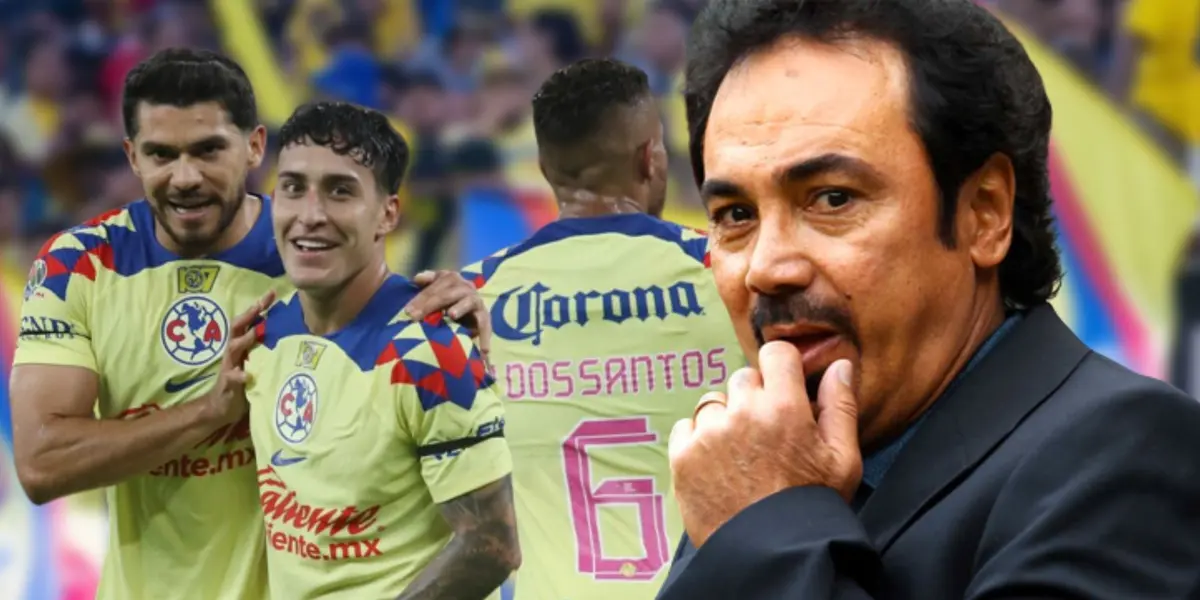 El histórico jugador del Real Madrid no se guardó nada para el delantero americanista. 