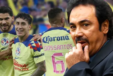 El histórico jugador del Real Madrid no se guardó nada para el delantero americanista. 