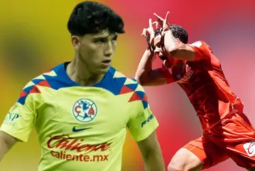 El lateral americanista criticó el accionar arbitral en el tanto de los Diablos Rojos.