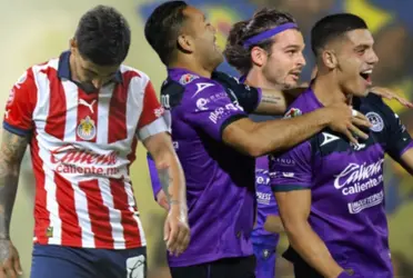 El mediocampista colombiano fue el autor del primer tanto en la derrota de Chivas.