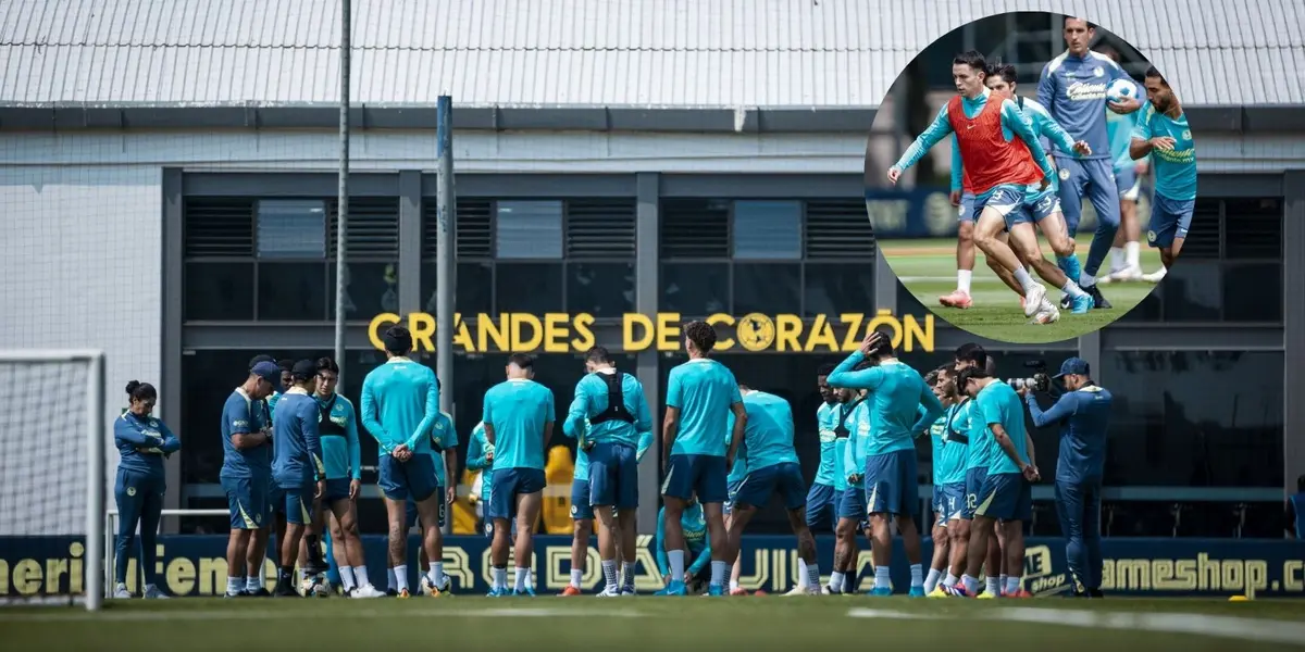 La cara nueva en el entrenamiento que ilusiona al americanismo, no es Álvarez ni Zendejas