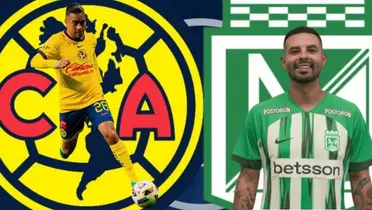 Erick Sánchez y Edwin Cardona (Fuente: Club América y Atlético Nacional)