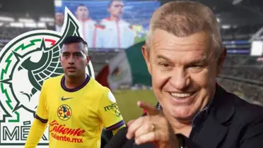 Erick Sánchez y Javier Aguirre (Fuente: Mexsport) 