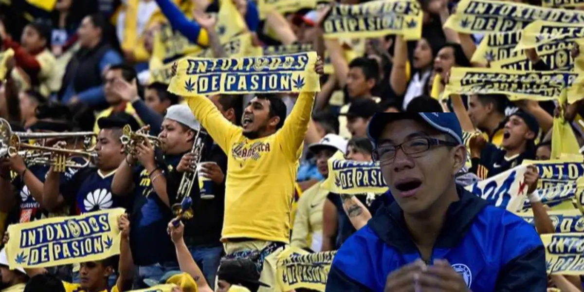 América le enseña al Cruz Azul cómo tratar a sus aficionados