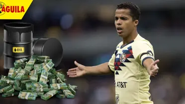 Giovani dos Santos en el América (Fuente: MEXSPORT)