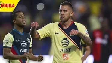 Giovani dos Santos y Jeremy Ménez (Fuente: MEXSPORT)