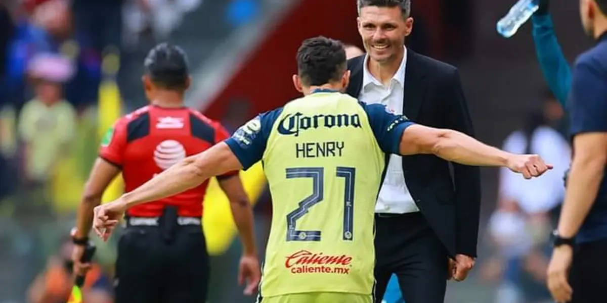 Henry Martín se ha convertido en la estrella del América y Tano se lo recompensa