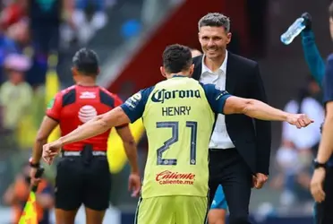 Henry Martín se ha convertido en la estrella del América y Tano se lo recompensa