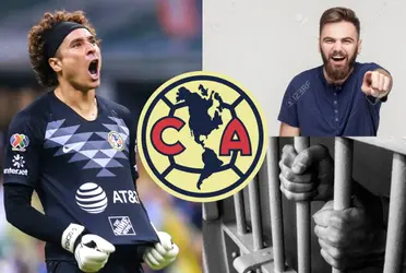 Intentó burlarse del crack americanista, Guillermo Ochoa, ahora su karma podría enviarlo a prisión. 