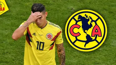 James Rodríguez en Colombia (Fuente: MEXSPORT)