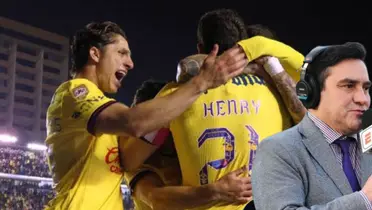 Jugadores de América celebran y Pietrsanta/FOTO: Azteca Deportes