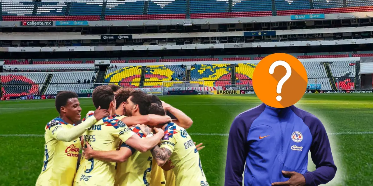 Jugadores del América celebrando en el Estadio Azteca/ Foto Fútbol Total.