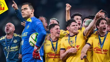 Jugadores del América (Fuente: MEXSPORT)