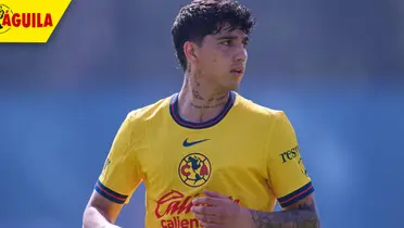 Kevin Álvarez en el América (Fuente: MEXSPORT)