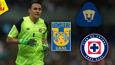 Keylor Navas en la Selección Mexicana (Fuente: MEXSPORT)