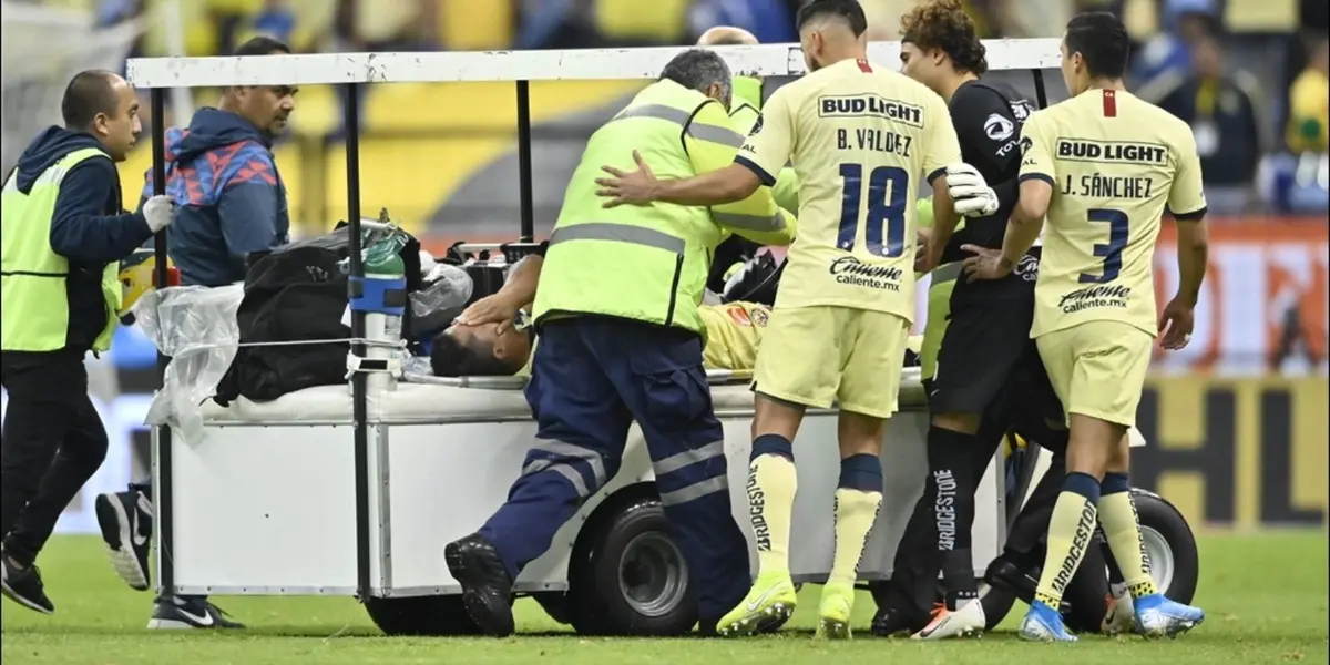 Luis Fuentes fue uno de los futbolistas más afectados en el partido de ida de los cuartos de final del torneo ante Puebla.