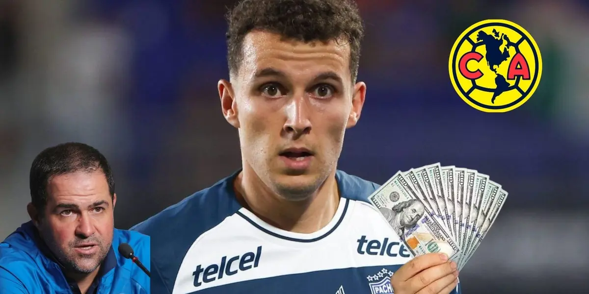 Oussama Idrissi con Pachuca (Foto: Imago7)