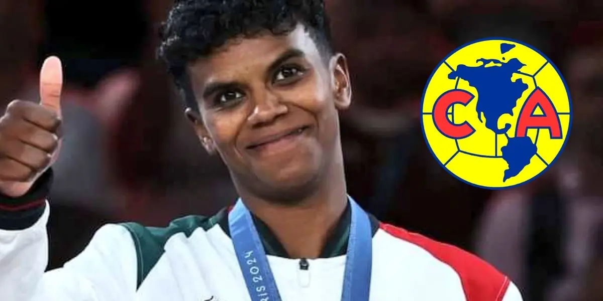 Prisca Awiti con la medalla de plata (Fuente: Conade)