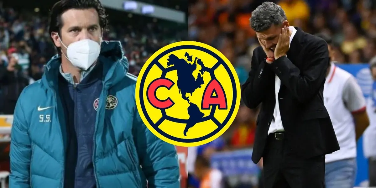 Santiago Solari se fue por la puerta de atrás del América.