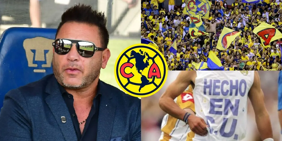 Tanto criticaba al América, que ya se sentía nuevo entrenador de Pumas, y un americanista le ganó la partida