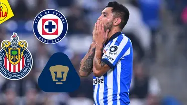 Tecatito Corona en Rayados (Fuente: MEXSPORT)