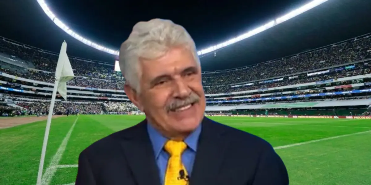 Tuca Ferretti en el Estadio Azteca